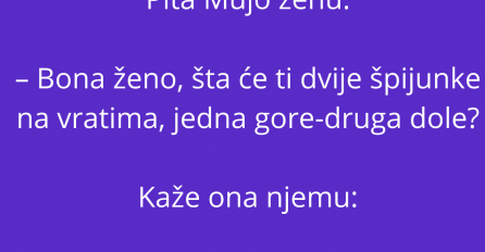 VIC: Pita Mujo ženu