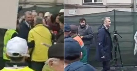  "Odlazi, odlazi...": Nezadovoljni radnik nasrnuo na Edina Fortu, premijer KS "pobjegao" sa skupa
