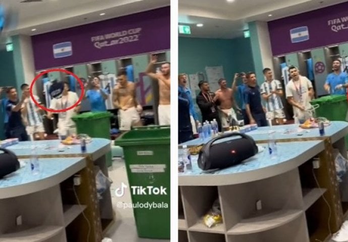 DRES HRVATSKE ZAVRŠIO U KANTI ZA SMEĆE: Pogledajte šok potez Argentinaca (VIDEO)