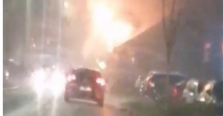 Veliki požar u Sarajevu: Gori napušteni objekt, na terenu 11 vatrogasaca