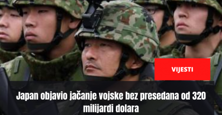 Japan objavio jačanje vojske bez presedana od 320 milijardi dolara