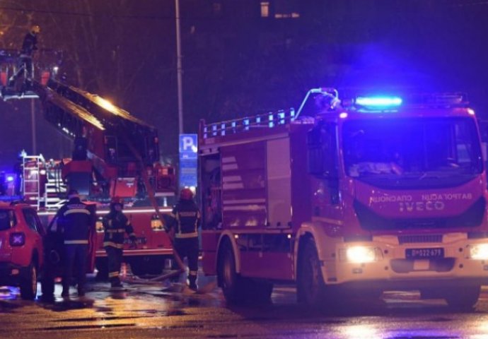 VELIKI POŽAR U BEOGRADU: Gori hotel, najmanje troje povrijeđenih