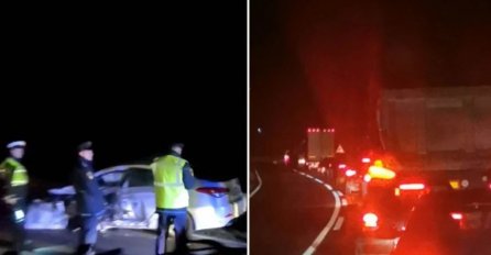 Nova teška nesreća na putu M17: Žestok sudar automobila i teretnog vozila, ima povrijeđenih