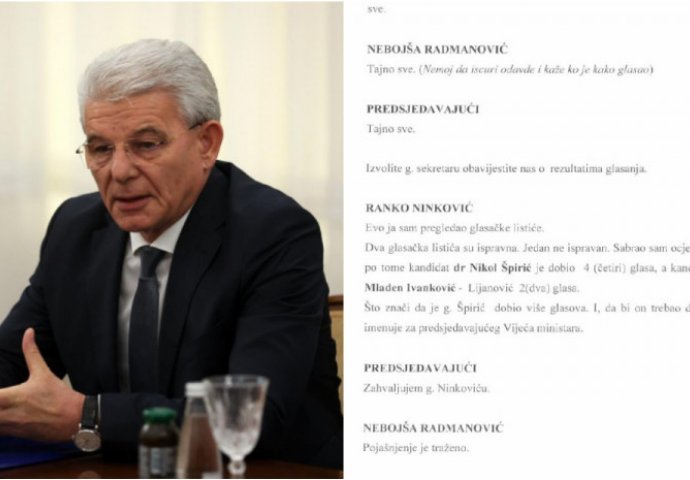 Džaferović uhvaćen u laži, demantuju ga dokumenti