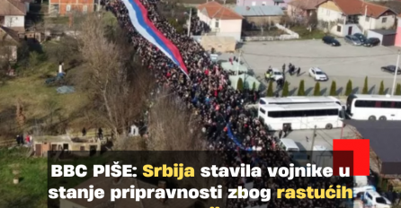 BBC PIŠE: Srbija stavila vojnike u stanje pripravnosti zbog rastućih tenzija