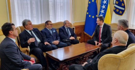 Bećirović primio delegaciju Udruženja generala BiH