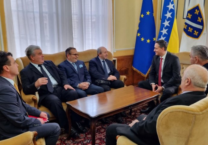 Bećirović primio delegaciju Udruženja generala BiH