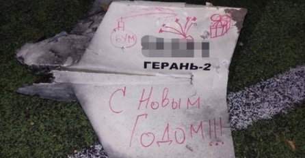 UKRAJINSKA POLICIJA TVRDI: Na dronu koji je jučer pogodio Kijev bila ZASTRAŠUJUĆA PORUKA