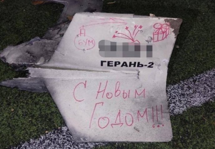 UKRAJINSKA POLICIJA TVRDI: Na dronu koji je jučer pogodio Kijev bila ZASTRAŠUJUĆA PORUKA