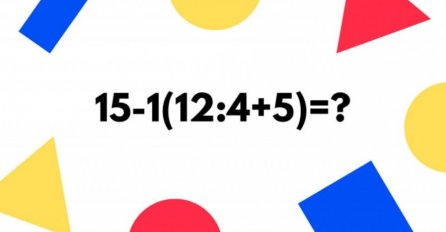 SAMO 2% LJUDI MOŽE DA RIJEŠI OVAJ ZADATAK: Jeste li među njima?