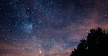 U noći s utorka na srijedu bit će vidljiva meteorska kiša