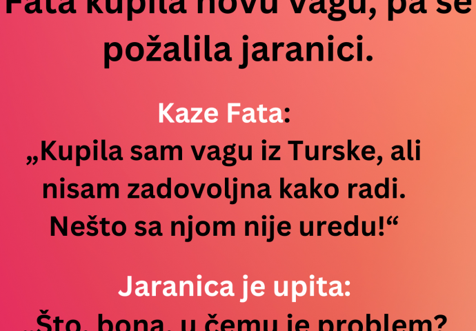 VIC DANA: Kupila Fata novu vagu…