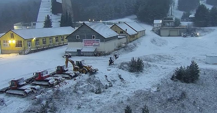 Na Blidinju i Kupresu pao snijeg