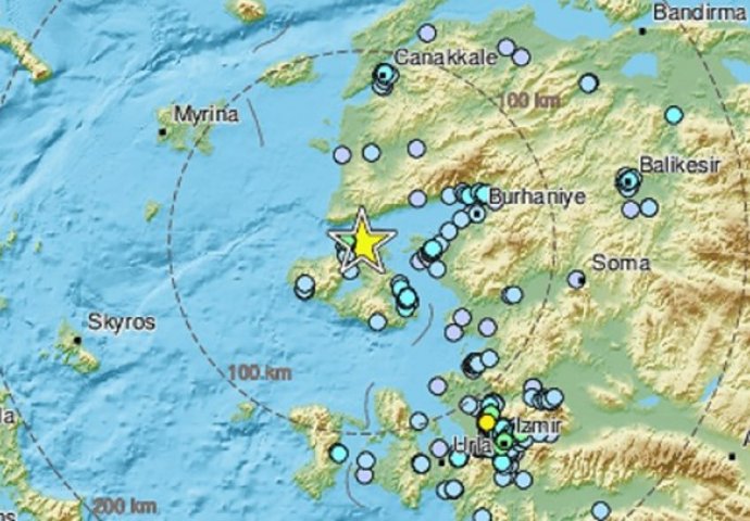 Potres u Turskoj, magnituda 5.0 po Richteru
