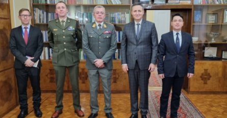 Bećirović primio komandanta EUFOR-a u BiH