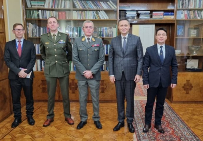 Bećirović primio komandanta EUFOR-a u BiH