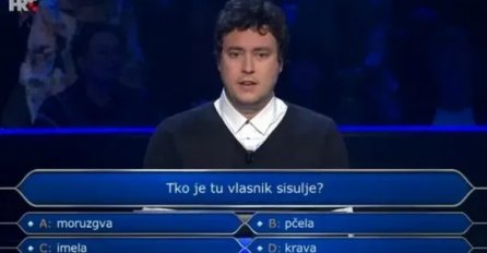 TAKMIČAR MILIJUNAŠA NIJE ZNAO KO JE VLASNIK SISULJE: Kako biste vi odgovorili na ovo pitanje?