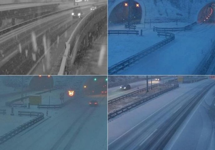 U Hrvatsku stigao snijeg, kreće se prema BiH: Meteorolozi iz susjedstva tvrde da ga može biti 50 cm