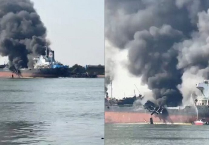  DRAMA NA TAJLANDU: Zapalio se tanker, jedna osoba poginula