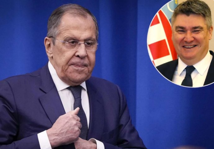 LAVROV POHVALIO PREDSJEDNIKA HRVATSKE: "Njegova izjava je iskrena i poštena"