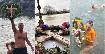 Vjernici iz BiH u nabujalim rijekama plivali za časni krst, među pobjednicima i nekoliko žena