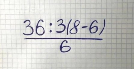 MATEMATIČKI ZADATAK ZA 11-GODIŠNJAKE IZAZVAO RASPRAVU NA TWITTERU. Dali vi znate rješenje?