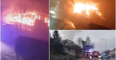 UŽAS U NOVOM SADU: U stravičnom požaru izgorjela bivša diskoteka, nađena dva tijela!
