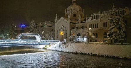 Šta je zima bez snijega: Čudesne su januarske noći u Sarajevu