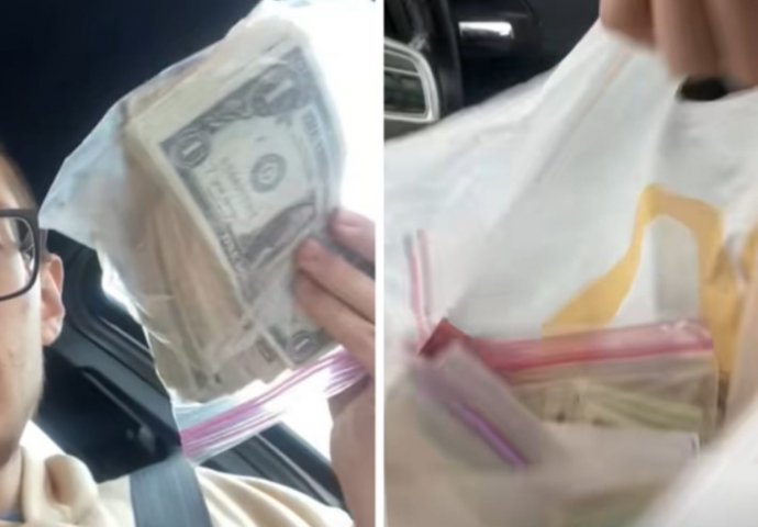 NESVAKIDAŠNJA SITUACIJA: Otišao po hranu u McDonald’s, kad se vratio u vrećici našao 5000 dolara