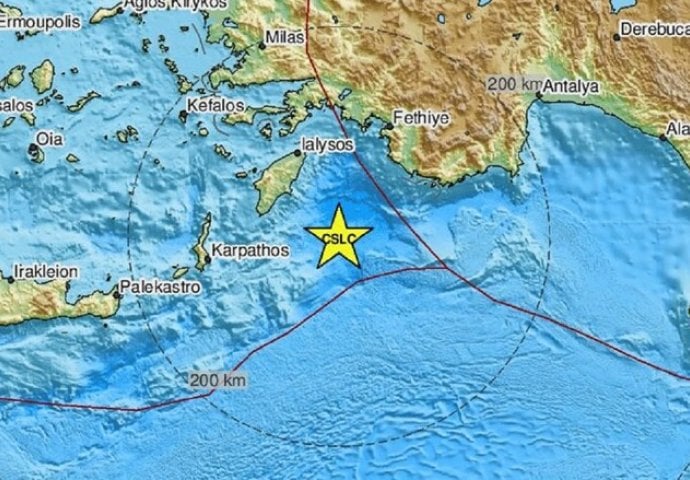 Potres od 5.9 u Grčkoj