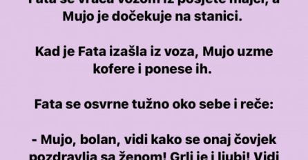 VIC DANA: Vratila se Fata vozom iz posjete majci