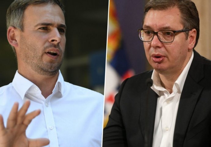 „Nazivao si nas klošarima, secikesama i tajkunima, a sad bi da pričamo o Kosovu“: Aleksić žestoko odbrusio Vučiću 