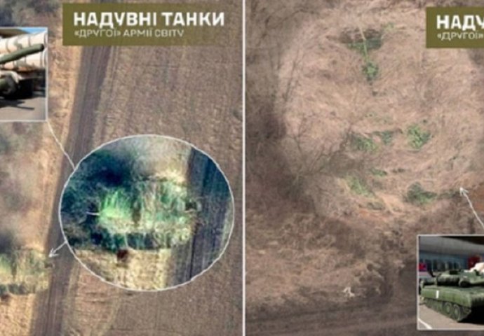 Ukrajina: Rusi su nas htjeli prevariti tenkovima na napuhavanje. Probušili su im se
