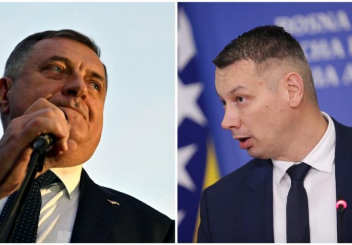 Haos u BiH zbog ‘tri prsta‘ ministra sigurnosti: ‘To je fašistički pozdrav!‘; Javio se i Dodik: ‘VI STE POČELI RAT‘