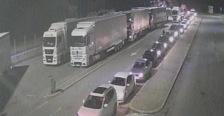 Na tri granična prijelaza gužve na izlazu iz BiH