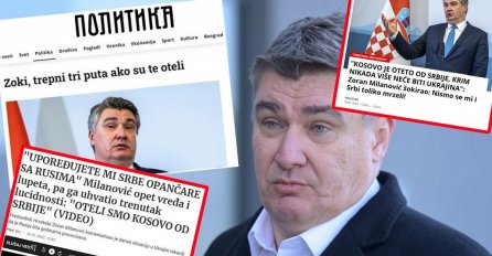 ‘ZOKI, TREPNI TRIPUT AKO SU TE OTELI‘: Mediji u Srbiji u ekstazi zbog Milanovića; odmah se javio i Vučić