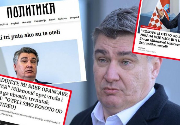 ‘ZOKI, TREPNI TRIPUT AKO SU TE OTELI‘: Mediji u Srbiji u ekstazi zbog Milanovića; odmah se javio i Vučić
