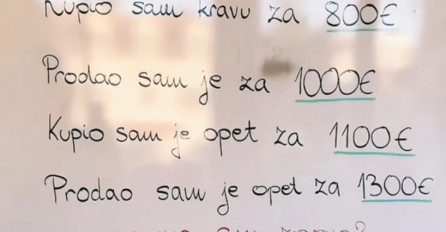 Ovaj PROST MATEMATIČKI ZADATAK izazvao DEBATU NEDJELJE: Svi se raspravljaju oko TAČNOG RJEŠENJA - ZNATE LI VI?