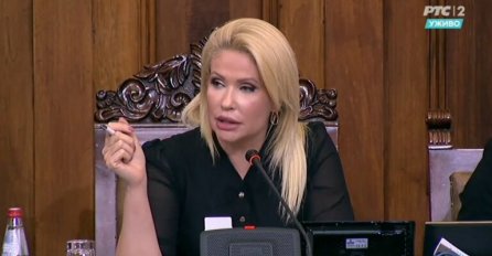 Sandra Božić tvituje dok Vučić priča o Kosovu