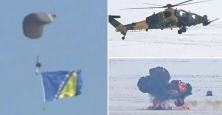 Vojnici sa zastavom BiH na najopsežnijoj vojnoj vježbi u historiji Turske