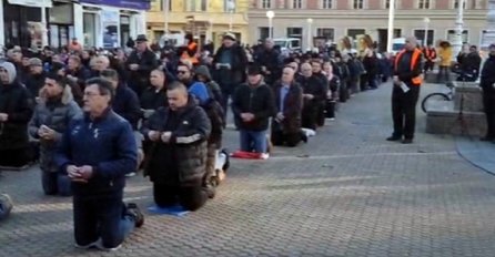 UŽIVO: Klečavci mole u centru Zagreba. Dočekao ih protuprosvjed: "Pobačaj u Ustav!"