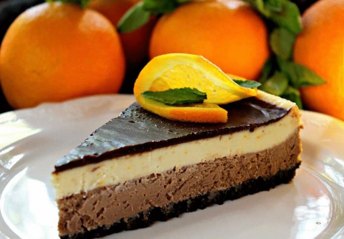NAJUKUSNIJI RECEPT: Chocolate- Orange Cheesecake
