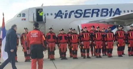 Pripadnici Civilne zaštite RS odletjeli u Tursku, Dodik ih ispratio