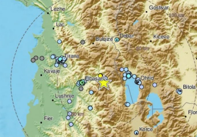 NOVO PODRHTAVANJE: Potres pogodio središnju Albaniju, osjetio se i u susjednim zemljama