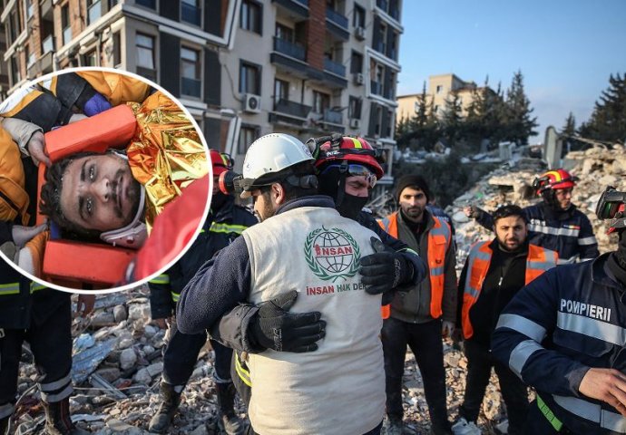 MUŠKARAC SPAŠEN NAKON 149 SATI: Spasioci slavili nakon izvlačenja