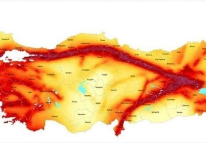 Objavljena mapa horora: Istanbul se “crveni” zbog rizika od zemljotresa