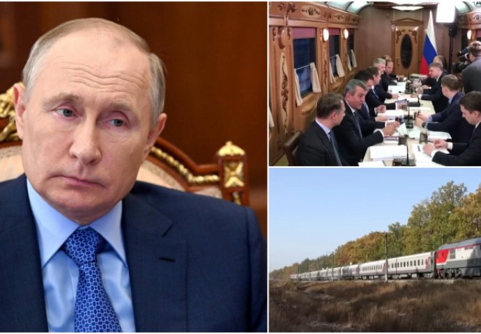 PUTIN POSVUDA PUTUJE OKLOPNIM VLAKOM!: Sve za vlastitu sigurnost: Blindiran, skup, ima vlastitu prugu i najveći prioritet!