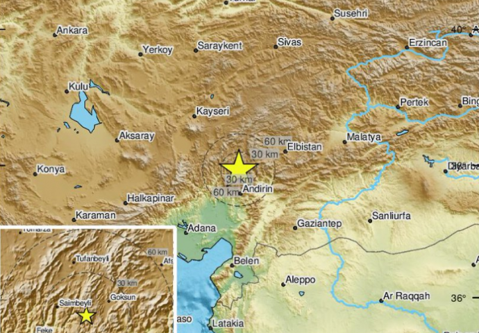 Novi zemljotres potresao jugozapad Turske