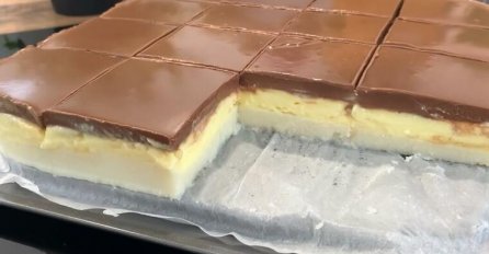 KREMASTE GRIZ KOCKE: Kolač koji se topi u ustima, ne peče se i gotov je očas posla (VIDEO)