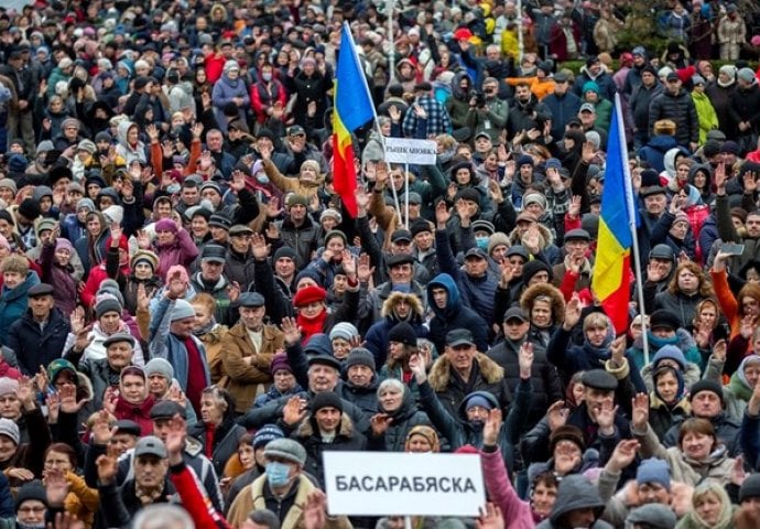 Proruski prosvjed u Moldaviji: "Neka Rusi dođu, želimo ih ovdje"